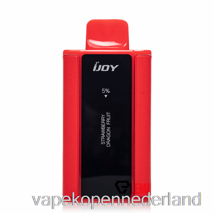 Vape Nederland Ijoy Captain 10000 Wegwerp Aardbei Drakenfruit